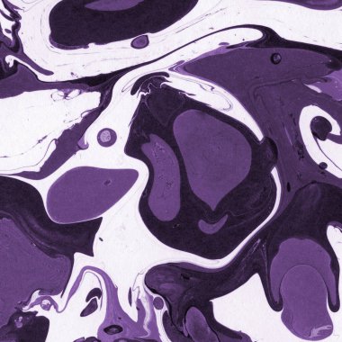 boya desenli mor mermer arkaplan