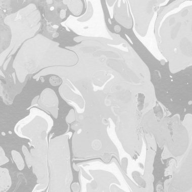 Gümüş mermer arka planda boya sıçramış desen