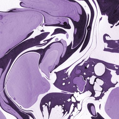 boya desenli mor mermer arkaplan