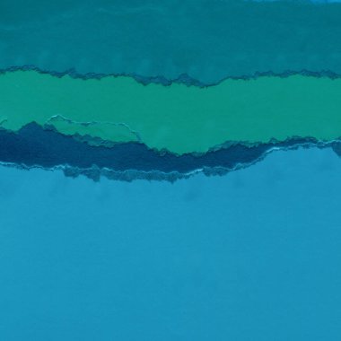 Çeşitli kağıtların kolajı, renkli soyut arkaplan  