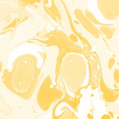 Sarı mermer arkaplan boya sıçrama deseni ile