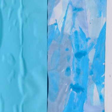 Çeşitli kağıtların kolajı, renkli soyut arkaplan  