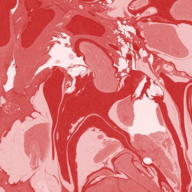 Boya desenli kırmızı mermer arkaplan