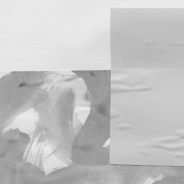 Çeşitli kağıtların kolajı, renkli soyut arkaplan  