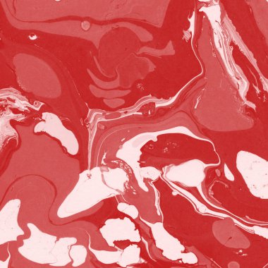 Boya desenli kırmızı mermer arkaplan