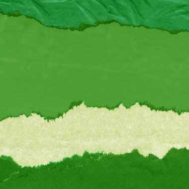 Çeşitli kağıtların kolajı, renkli soyut arkaplan  