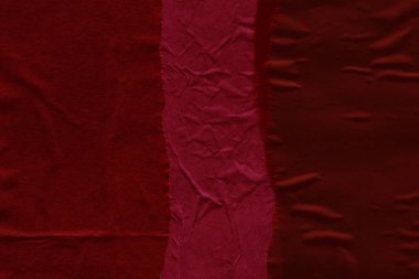 Çeşitli kağıtların kolajı, renkli soyut arkaplan  