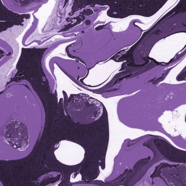 boya desenli mor mermer arkaplan