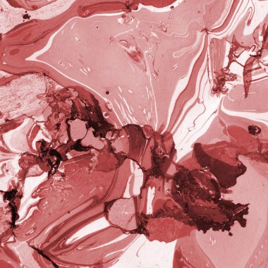 Boya desenli kırmızı mermer arkaplan