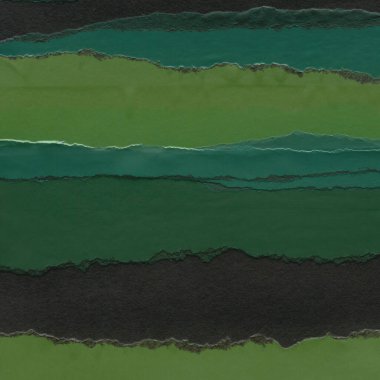 Çeşitli kağıtların kolajı, renkli soyut arkaplan  