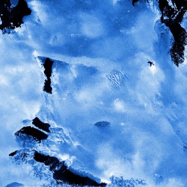 mavi mürekkep deseni lekeler, soyut arkaplan