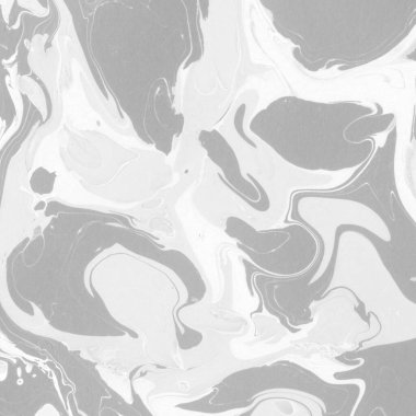 Gümüş mermer arka planda boya sıçramış desen