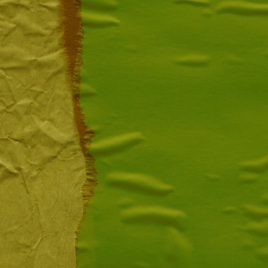 Çeşitli kağıtların kolajı, renkli soyut arkaplan  