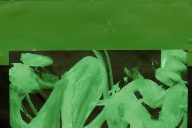 Çeşitli kağıtların kolajı, renkli soyut arkaplan  