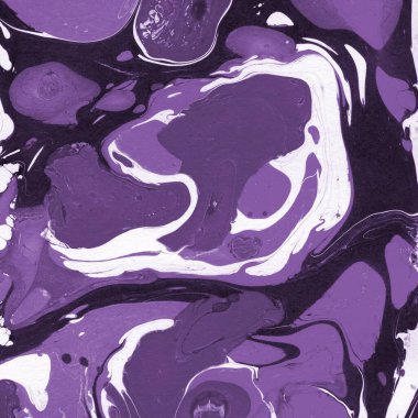 boya desenli mor mermer arkaplan