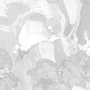 Gümüş mermer arka planda boya sıçramış desen