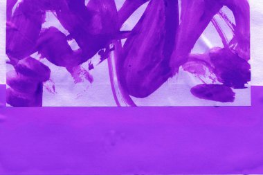 Çeşitli kağıtların kolajı, renkli soyut arkaplan  