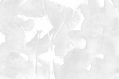 Beyaz kağıt arka planda renkli mürekkep ve suluboya doku. Gradyan boya darbeleri ve kalsiyum kaybı etkisi. El boyaması gouache soyut görüntü. Tuvali dağıt..