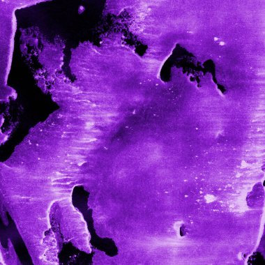 Beyaz kağıt arka planda renkli mürekkep ve suluboya doku. Gradyan boya darbeleri ve kalsiyum kaybı etkisi. El boyaması gouache soyut görüntü. Tuvali dağıt..