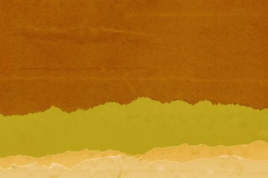 Çeşitli kağıtların kolajı, renkli soyut arkaplan  