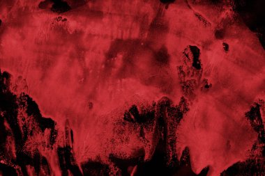 Beyaz kağıt arka planda renkli mürekkep ve suluboya doku. Gradyan boya darbeleri ve kalsiyum kaybı etkisi. El boyaması gouache soyut görüntü. Tuvali dağıt..