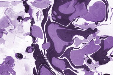 boya desenli mor mermer arkaplan