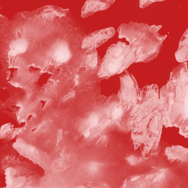 Beyaz kağıt arka planda renkli mürekkep ve suluboya doku. Gradyan boya darbeleri ve kalsiyum kaybı etkisi. El boyaması gouache soyut görüntü. Tuvali dağıt..