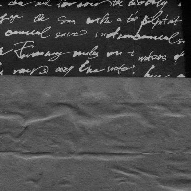 Çeşitli kağıtların kolajı, renkli soyut arkaplan  