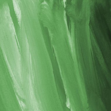 Yeşil Gouache dokusu, soyut arkaplan