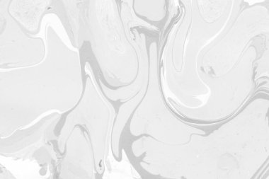 Gümüş mermer arka planda boya sıçramış desen