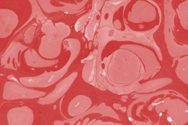 Boya desenli kırmızı mermer arkaplan