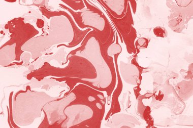 Boya desenli kırmızı mermer arkaplan