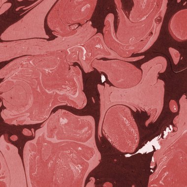 Boya desenli kırmızı mermer arkaplan