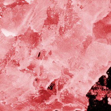 Beyaz kağıt arka planda renkli mürekkep ve suluboya doku. Gradyan boya darbeleri ve kalsiyum kaybı etkisi. El boyaması gouache soyut görüntü. Tuvali dağıt..