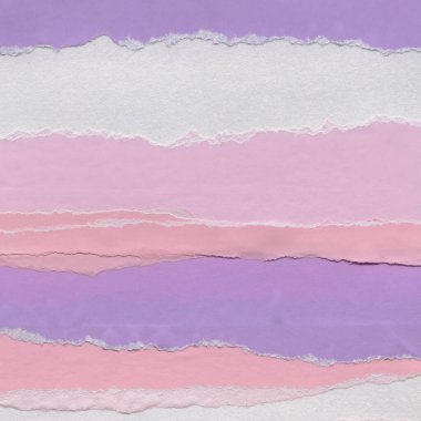 Çeşitli kağıtların kolajı, renkli soyut arkaplan  