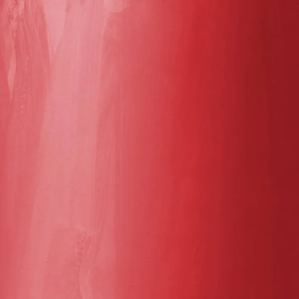 Rouge Avec Texture Aquarelle Réaliste Blanche Sur Fond Papier — Photo