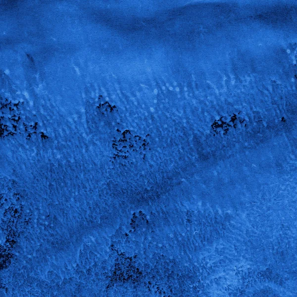 Blauwe Inkt Vlekken Textuur Abstracte Achtergrond — Stockfoto