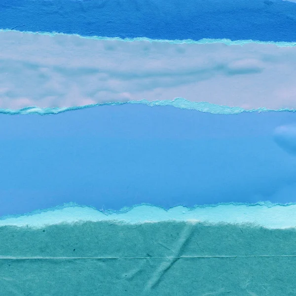 Çeşitli kağıtların kolajı, renkli soyut arkaplan  