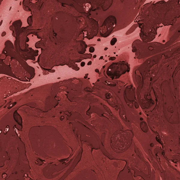 Boya desenli kırmızı mermer arkaplan