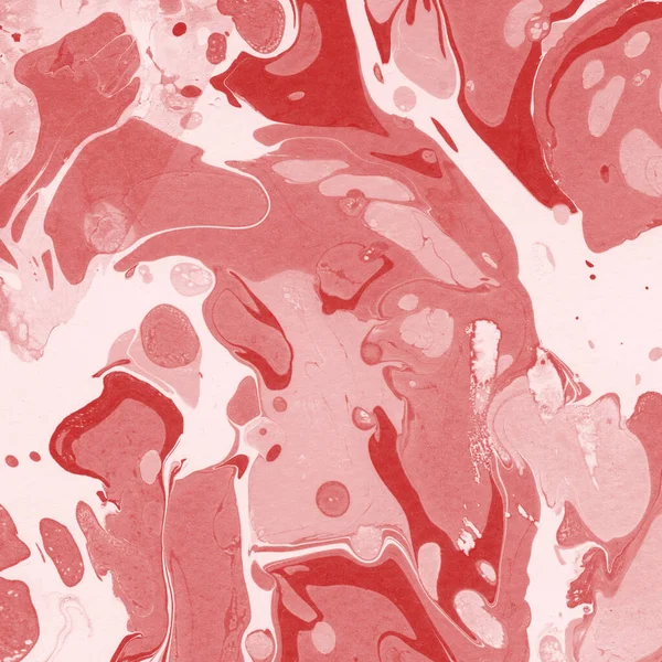 Boya desenli kırmızı mermer arkaplan