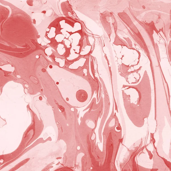 Boya desenli kırmızı mermer arkaplan