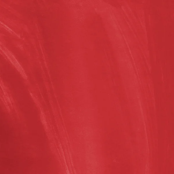 Rojo Con Textura Acuarela Realista Blanca Sobre Fondo Papel — Foto de Stock