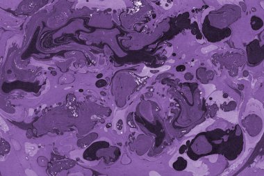 boya desenli mor mermer arkaplan