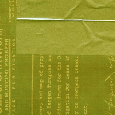 Çeşitli kağıtların kolajı, renkli soyut arkaplan  