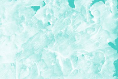 Beyaz kağıt arka planda renkli mürekkep ve suluboya doku. Gradyan boya darbeleri ve kalsiyum kaybı etkisi. El boyaması gouache soyut görüntü. Tuvali dağıt..