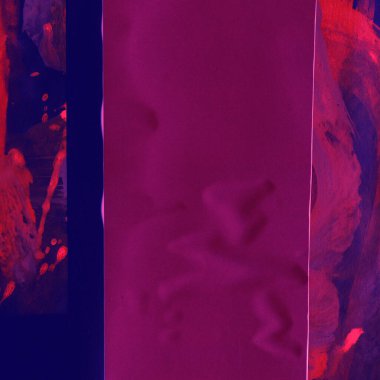 Çeşitli kağıtların kolajı, renkli soyut arkaplan  