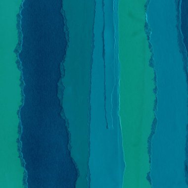 Çeşitli kağıtların kolajı, renkli soyut arkaplan  