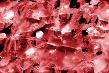 Beyaz kağıt arka planda renkli mürekkep ve suluboya doku. Gradyan boya darbeleri ve kalsiyum kaybı etkisi. El boyaması gouache soyut görüntü. Tuvali dağıt..