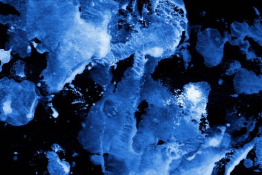 mavi mürekkep deseni lekeler, soyut arkaplan