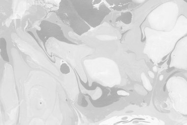 Gümüş mermer arka planda boya sıçramış desen